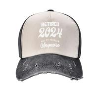 Casquette De Baseball Retraité en 2024. Ce n'est Plus Mon Problème. Bonnet De Golf Respirant,Casual Casquette De Camionneur pour Randonnée Homme Camping