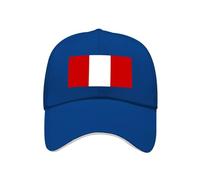 Casquette De Baseball Rétro Ajustable Pérou Drapeau National Style Classique Anti Soleil Unisexe Outdoor Coupe du Monde