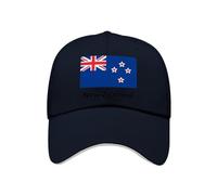 Casquette De Baseball Rétro Classique Réglable Nouvelle-Zélande Drapeau National Anti Soleil Unisexe Sport Extérieur Été Coupe du Monde