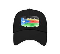 Casquette De Baseball Rétro Classique Réglable Soudan du Sud Drapeau National Anti Soleil Unisexe Sport Extérieur Été Coupe du Monde