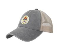 Casquette de baseball Rétro en maille respirante Culture Nationale Casquette de Trucker Réglable Emblème Republika Srpska Casquette de Baseball Homme et Femme pour Le Camping en Plein air Randonnée
