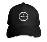 Casquette de Baseball Retro Pawnee Parks and Recreation Wamapoke County Awesome for Movie Fan Fishing Caps Man Caps for Men Women’s PLeisure Sports Gifts