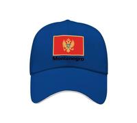 Casquette De Baseball Rétro Unisexe Réglable Monténégro Drapeau National Boucle Métal Style Trucker Sport Golf Voyage Coupe du Monde