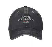 Casquette de Baseball Ronnie O'sullivan Champion du Monde de Snooker The Rocket Marin de Luxe pour Homme Crème Solaire Homme Tennis Femme