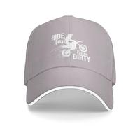 Casquette de Baseball,Rouler Vite, Laisser Sale Chapeau de Papa Réglable,Confortable Casquette Baseball pour Femme Homme Voyages