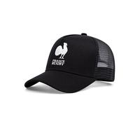 Casquette de baseball Rugby brodé fran?ais Home outside Net Eye cap noir