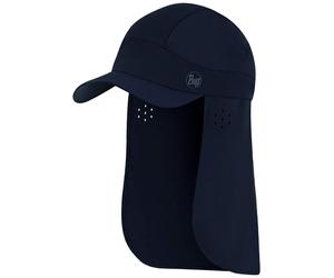 Casquette de baseball Safety Pack Bimini Cap avec protège-cou Buff - Solid Navy universel