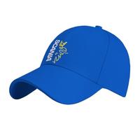Casquette de Baseball SC.an.IA, Casquette de Baseball Respirant Anti-Soleil, Casquettes Adjustable Running Plein Aire et Les Loisirs, Vintage(Blue)