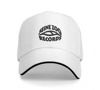 Casquette de Baseball Seine Zoo Records Logo nekfeu Casquette Casquette de Baseball Casquette de Soleil Femme Sortie de Plage Homme