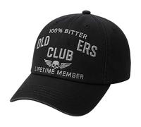 Casquette De Baseball - Sergé, 80g, Casquette De Baseball, Chapeau Réglable Rétro, Design Brodé En Détresse | Casq Ette D'extérieur Décontractée Et Amusante, Couvre-chef De Style Classique Pour Hommes