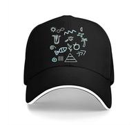Casquette de Baseball Snapback Casquettes de Baseball Classiques d'art et de Symboles hiéroglyphiques Casquette avec visière Culture égyptienne de l'Égypte Ancienne Chapeaux Parapluie