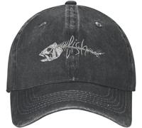 Casquette de baseball Snapback chapeau soleil casquette pour la chaleur coton personnalisé arête poisson squelette pêcheur d'extérieur hommes et femmes papa réglable cadeau d'anniversaire printemps