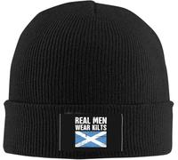 Casquette de baseball Snapback Chapeau soleil Kilts Bonnet tricoté avec drapeau écossais pour hommes Chapeaux thermiques unisexes Vrais vêtements Cadeau d'amitié d'hiver d'anniversaire femmes