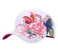 Casquette de Baseball Snapback Parent-Enfant Chapeau de Soleil en Coton Broderie Fleur Vintage Chapeau Visière Printemps Automne Réglable Cap de Sport Voyage Cyclisme Plage Femme Homme Hat