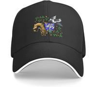 Casquette de Baseball Snapback Sun Hat The Squid and The Magpie Casquette de Baseball Tea Hat Chapeau drôle Chapeau de créateur Garçon Femme Cadeau de Noël pour Hommes Femmes