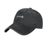 Casquette De Baseball Sois Toi-Même Chapeau en Denim Classique Légère Casquette D'Été, pour Extérieur, Garçon, La Course, 55-59cm
