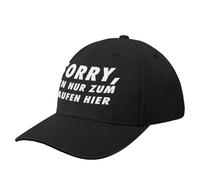 Casquette de baseball Sorry, Bin Nur Zum Saufen Hier Casquette de baseball Chapeau de fête Chapeau pour homme femme Cadeau