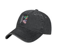 Casquette De Baseball South African American Hearts Chapeau Soleil Confortable Trucker Hat Réglable Sports Chapeau pour Voyage Sports Tennis