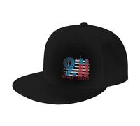 Casquette De Baseball Souvenez-Vous du 11 Septembre, N'Oubliez Jamais Trucker Caps Classic Casquettes De Golf Adjustable Baseball Cap pour Outdoo Camping Randonnée