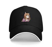 Casquette de Baseball Spice and Wolf - Horo Design Minimaliste Mignon Trucker Luxe Homme Chapeaux pour Femmes Hommes