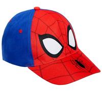 Casquette de baseball Spiderman pour enfants - Casquette d'été réglable, rouge/bleu, Taille unique