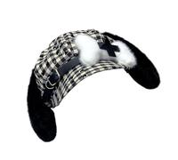 Casquette de baseball style rétro unique en forme d'os de chien Style de personnalité pour les personnes de la mode Unisexe décontracté