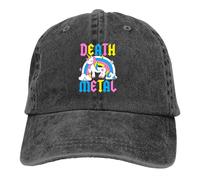 Casquette de Baseball Style Unisexe Mignon Licorne Dessin animé Chapeau Multicolore Casquette pour Femmes Casquette Death Metal Arc-en-Ciel Personnalisé Visière Protection Chapeaux Cadeau