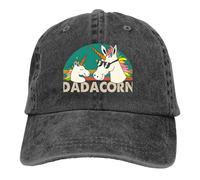 Casquette de Baseball Style Unisexe Mignon Licorne Dessin animé Chapeau Multicolore Casquette pour Femmes Pointue Dadacorn Dad Vintage personnalisé visière Protection Chapeaux Cadeau