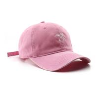 Casquette de baseball surdimensionnée lavée pour papa chapeau de camionneur pour grosses têtes Casquette d'arbitre Jot695, rose, Taille unique