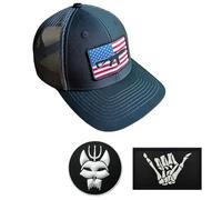 Casquette de baseball tactique Seal Team pour homme et femme, casquette de course à pied, casquette en maille, casquette de soleil d'extérieur, casquette de camionneur brodée, casquette + 2 écussons,