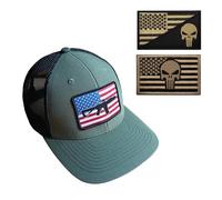 Casquette de baseball tactique Seal Team pour homme et femme, casquette de course à pied, casquette en maille, casquette de soleil d'extérieur, casquette de camionneur brodée, casquette + 2 écussons,