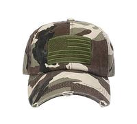 Casquette de baseball taille réglable pour course à pied et activités de plein air Seasons I Run Visière, camouflage, Taille unique