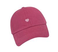 Casquette de baseball tendance avec broderie en coton pour enfants - Chapeau de soleil réglable en coton - Excellent pour le sport et le quotidien - Pare-soleil pour enfants, Rose violet., taille