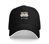 Casquette de baseball The More You Say The Less We Play PE Teacher Trucker Hat Bobble Hat Beach Bag Male
