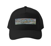 Casquette de Baseball Ton Grand-père n'a Pas couru à Travers Ces vallées pour Que tu sois Un lèche-Bottes. Casquette de Camping légère pour Les Voyages.