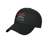 Casquette de Baseball Tous Ceux Qui errent ne sont Pas perdus Cool Rocks Outdoor Adventures Chapeau d’été Femme Cadeaux