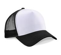 Casquette De Baseball Trucker Rétro Snapback Mi-Maille Unisexe Beechfield Neuve