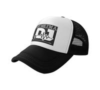 Casquette De Baseball Trust Me,I'm A DJ Trucker Caps Classic Casquettes De Golf Adjustable Baseball Cap pour Camping Randonnée Running