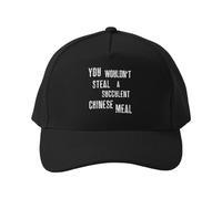 Casquette de Baseball Tu ne volerais Pas Un Succulent Repas Chinois (Manifeste de la démocratie) Mème Australien drôle Casquette de Baseball de randonnée