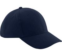 Casquette de baseball unie Beechfield Pro-Style RW213 (taille unique) (Bleu marine)