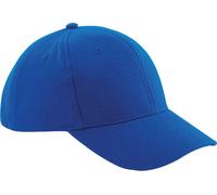 Casquette de baseball unie Beechfield Pro-Style RW213 (taille unique) (Bleu roi)