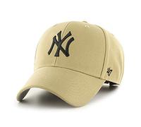 Casquette de baseball unisexe 47 MLB New York Yankees MVP : sangle Velcro réglable :, Or vieilli., Taille unique