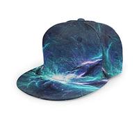 Casquette de Baseball Unisexe à visière Plate Ajustable, Style Hip-hop, Motif Univers, Galaxie, Stranger Things et Things