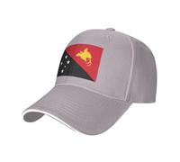 Casquette De Baseball Unisexe Adulte Papua New Guinea Drapeau Homme Classique Vintage Coton Dad Trucker Protection UV pour Homme Femme Cadeau Football Rugby