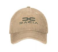 Casquette de baseball unisexe en coton pur neutre et respirant avec logo Dacia - Casquette délavée vieillie - Activités de plein air - Casquette snapback souple non structurée - Cadeaux personnalisés