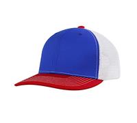 Casquette de baseball unisexe en maille filet - Casquette à visière réglable pour femme, bleu, taille unique
