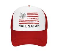 Casquette de baseball unisexe en satanique et occulte « Gloire à Satan Bap