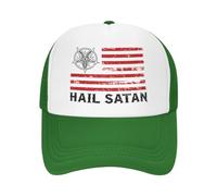Casquette de baseball unisexe en satanique et occulte « Gloire à Satan Bap