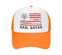 Casquette de baseball unisexe en satanique et occulte « Gloire à Satan Bap