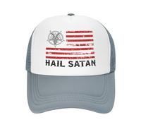 Casquette de baseball unisexe en satanique et occulte « Gloire à Satan Bap